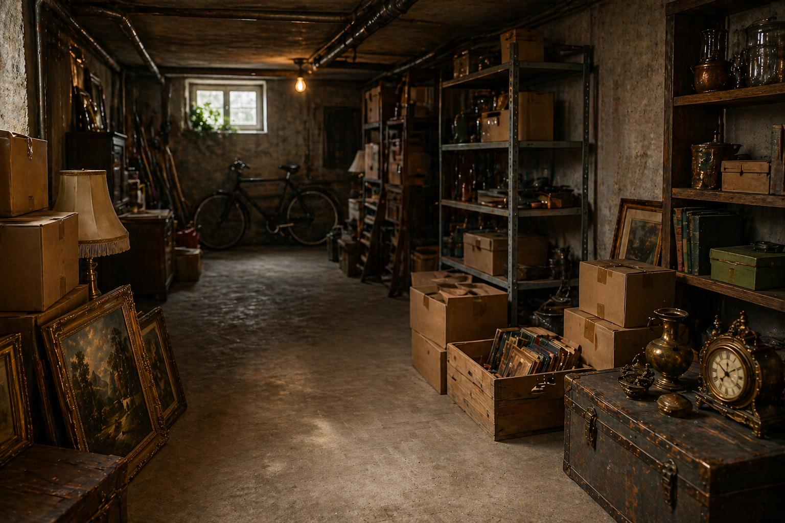 Keller Garage Räumung
